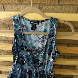 Best in Halloween! Skulls and Roses Dress